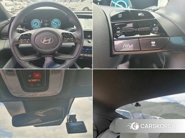Hyundai The New Avante Hybrid (CN7) 2023 Белый из Кореи, фото 4