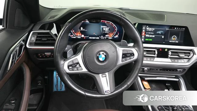 BMW 4 Series (G22) 2023 Синий из Кореи, фото 4