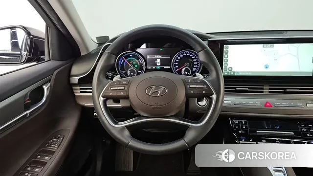 Hyundai The New Grandeur IG Hybrid 2021 Черный из Кореи, фото 4