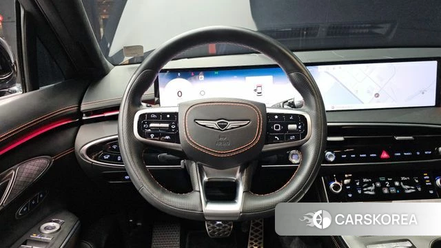 Genesis GV70 2024 Черный из Кореи, фото 4