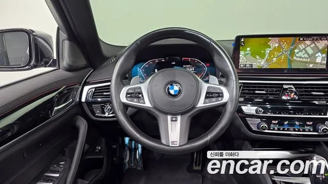 BMW 5 Series (G30) 2022 Черный из Кореи, фото 4