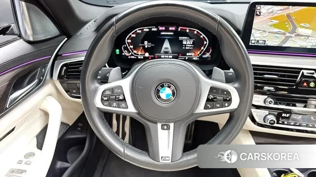 BMW 5 Series (G30) 2020 Черный из Кореи, фото 4