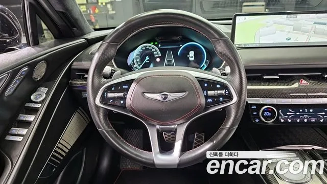 Genesis G80 (RG3) 2022 Черный из Кореи, фото 4