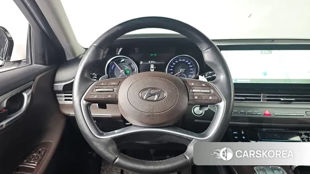 Hyundai The New Grandeur IG Hybrid 2021 Белый из Кореи, фото 4