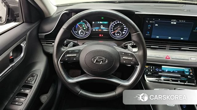 Hyundai The New Grandeur IG Hybrid 2022 Серый из Кореи, фото 4