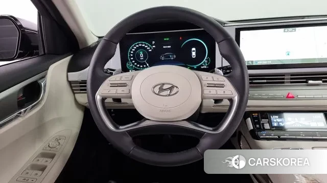 Hyundai The New Grandeur IG Hybrid 2021 Черный из Кореи, фото 4