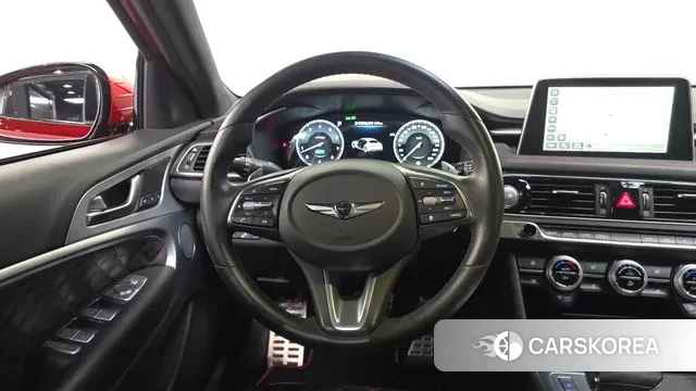 Genesis G70 2019 Красный из Кореи, фото 4