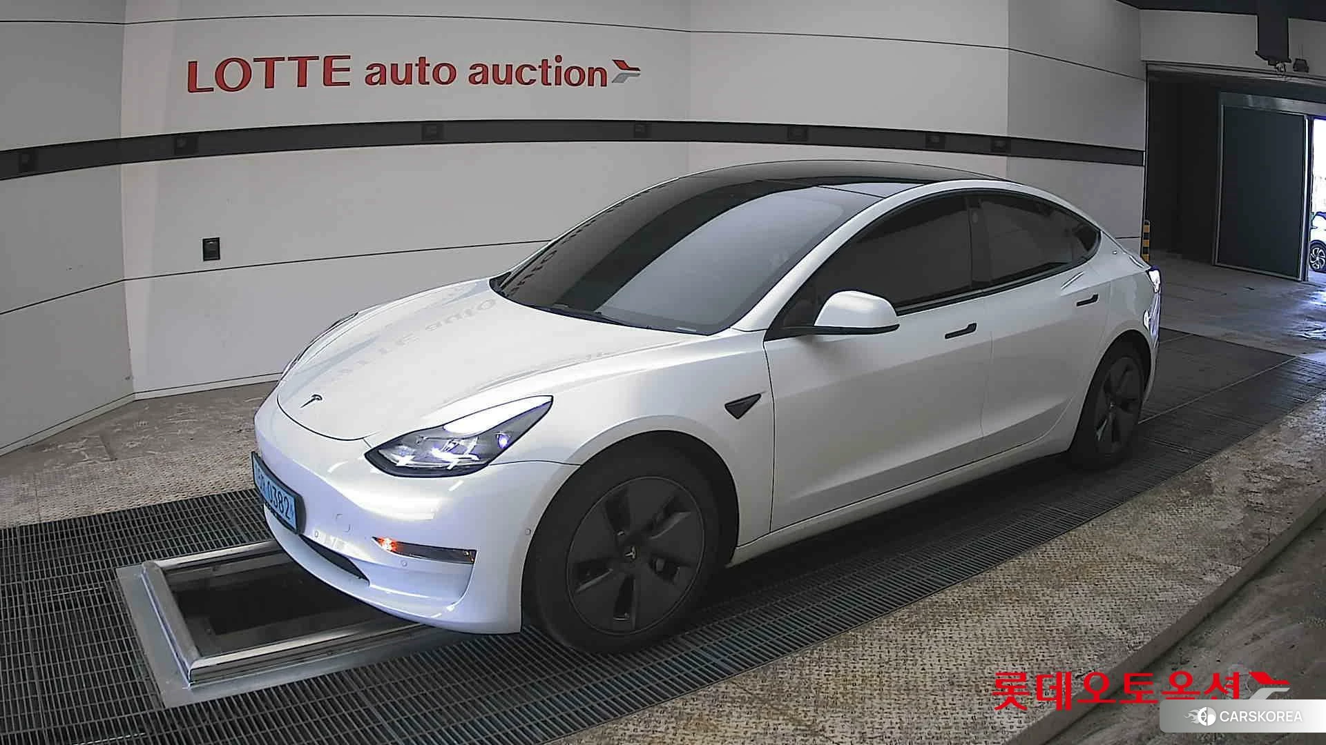Tesla Model 3 Long Range 2022 Pearl White Multi-coat из Кореи, фото 4