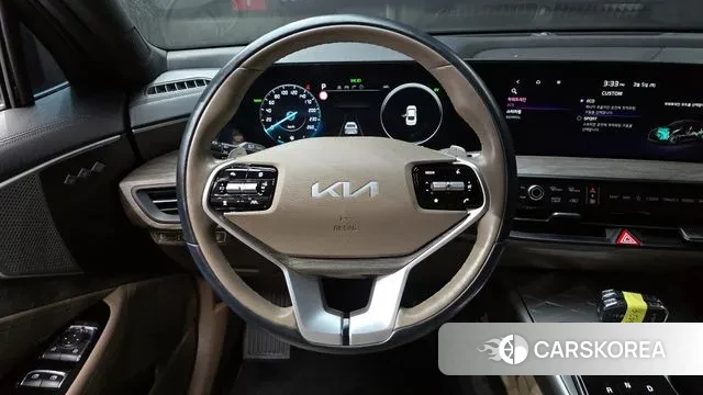 Kia K8 Hybrid 2022 Серый из Кореи, фото 4