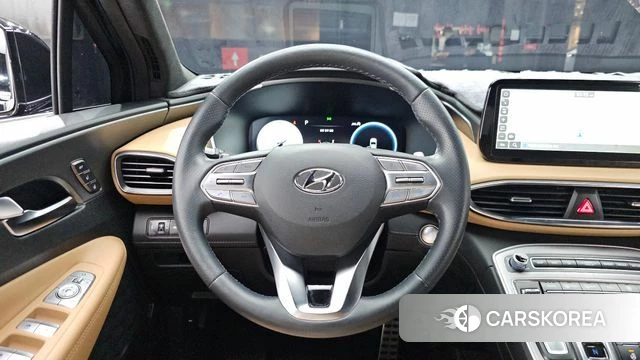 Hyundai The New Santa Fe 2023 Черный из Кореи, фото 4