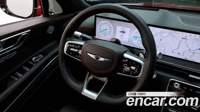 Genesis GV80 Coupe 2024 Красный из Кореи, фото 4