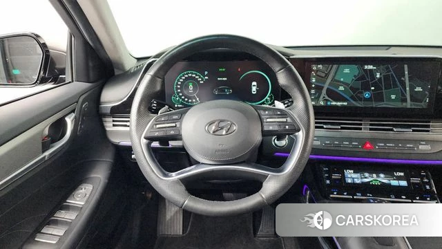 Hyundai The New Grandeur IG Hybrid 2020 Серый из Кореи, фото 4