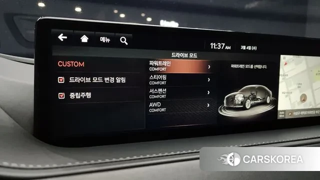 Genesis G80 (RG3) 2021 Черный из Кореи, фото 4