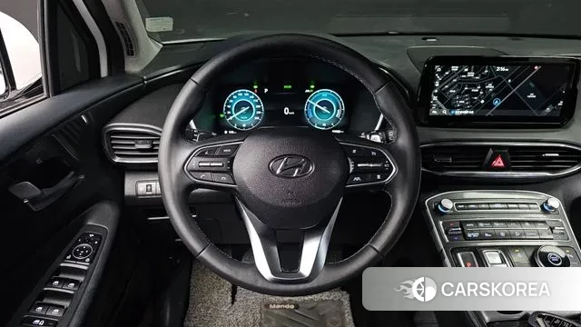 Hyundai The New Santa Fe 2022 Белый из Кореи, фото 4