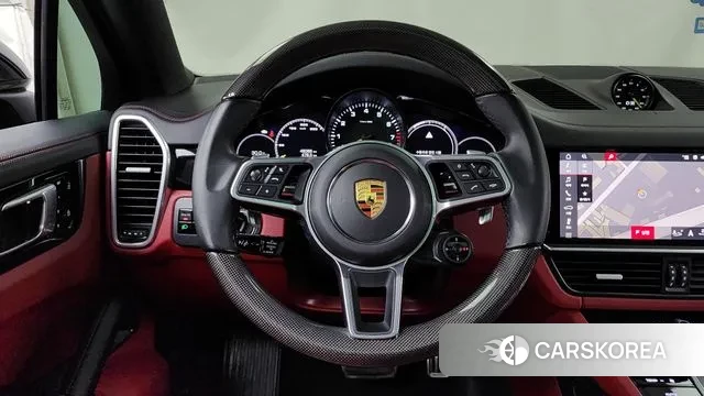 Porsche Cayenne (PO536) 2021 Черный из Кореи, фото 4