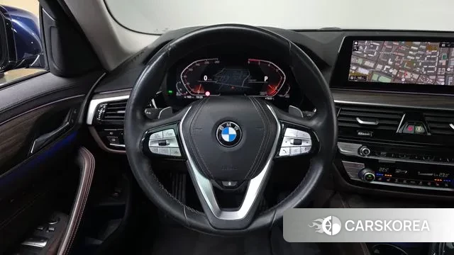 BMW 5 Series (G30) 2020 Синий из Кореи, фото 4