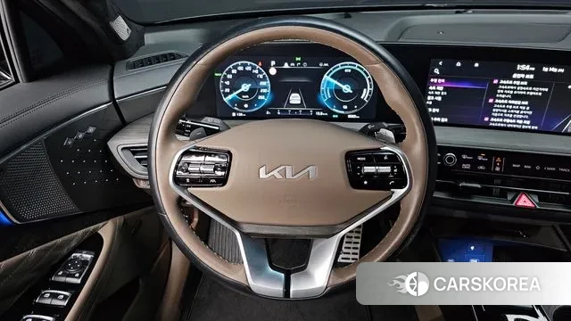 Kia K8 Hybrid 2024 Серый из Кореи, фото 4