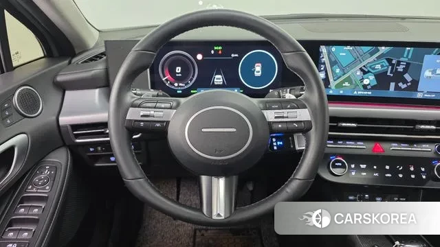 Hyundai Sonata D Edge Hybrid (DN8) 2025 Светло-серебряный цвет из Кореи, фото 4