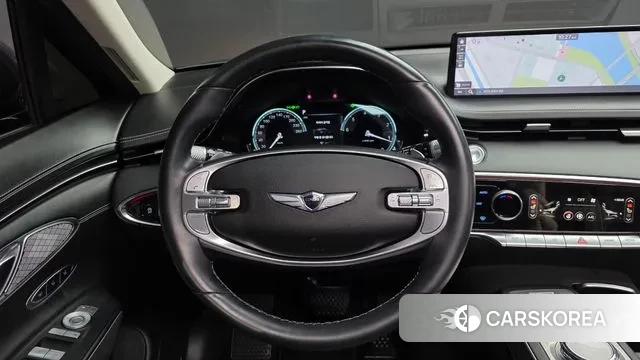 Genesis GV70 2021 Темно-зеленый из Кореи, фото 4