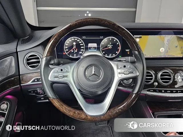 Mercedes-Benz S-Class W222 2018 Черный из Кореи, фото 4