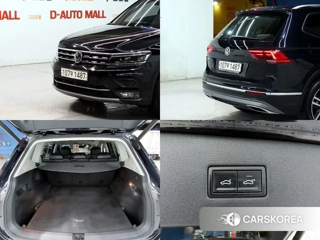 Volkswagen Tiguan Allspace 2018 Черный из Кореи, фото 4