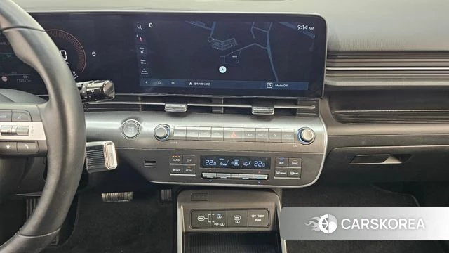 Hyundai Kona Hybrid (SX2) 2023 Белый из Кореи, фото 4