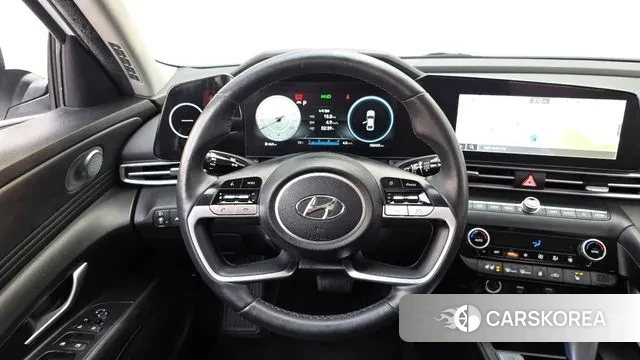 Hyundai Avante (CN7) 2021 Белый из Кореи, фото 4