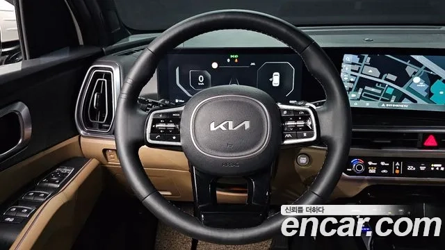 Kia The New Sorento 4th Generation 2023 Белый из Кореи, фото 4