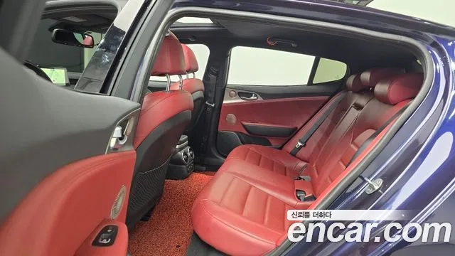 Kia Stinger 2018 Синий из Кореи, фото 4