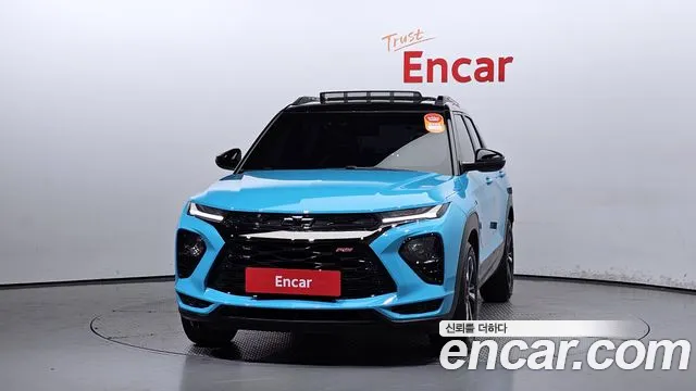 Chevrolet (GM Daewoo) Trailblazer 2020 Небесно-голубой из Кореи, фото 4