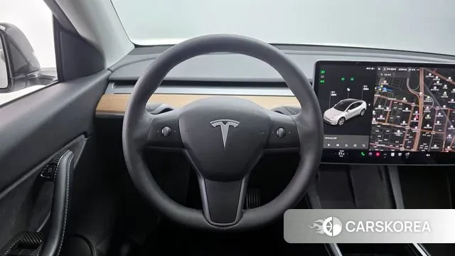 Tesla Model Y 2021 Белый из Кореи, фото 4