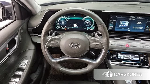 Hyundai The New Grandeur IG Hybrid 2021 Синий из Кореи, фото 4