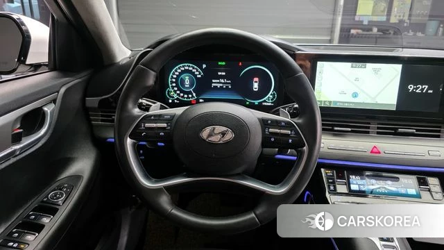 Hyundai The New Grandeur IG Hybrid 2022 Белый из Кореи, фото 4