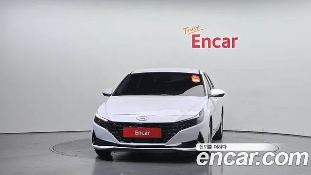 Hyundai Avante (CN7) 2021 Белый из Кореи, фото 4