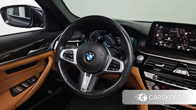 BMW 5 Series (G30) 2021 Синий из Кореи, фото 4