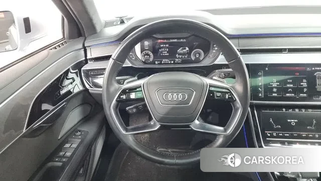 Audi A8 (D5) 2020 Серебряный из Кореи, фото 4