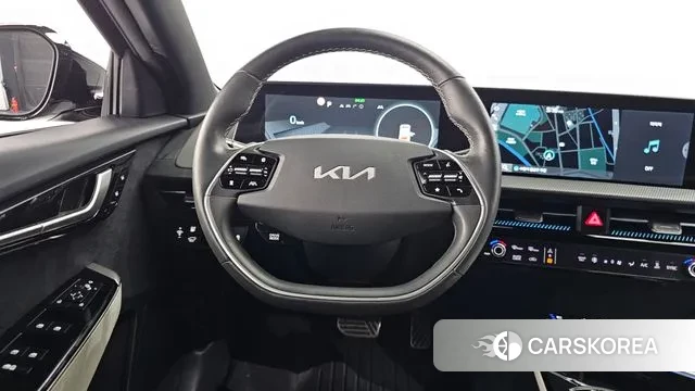 Kia EV6 2021 Черный из Кореи, фото 4