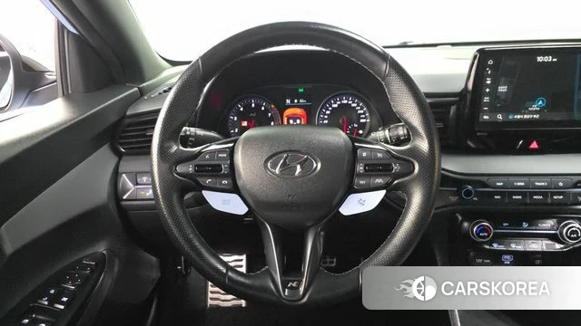 Hyundai Veloster (JS) 2022 Небесно-голубой из Кореи, фото 4