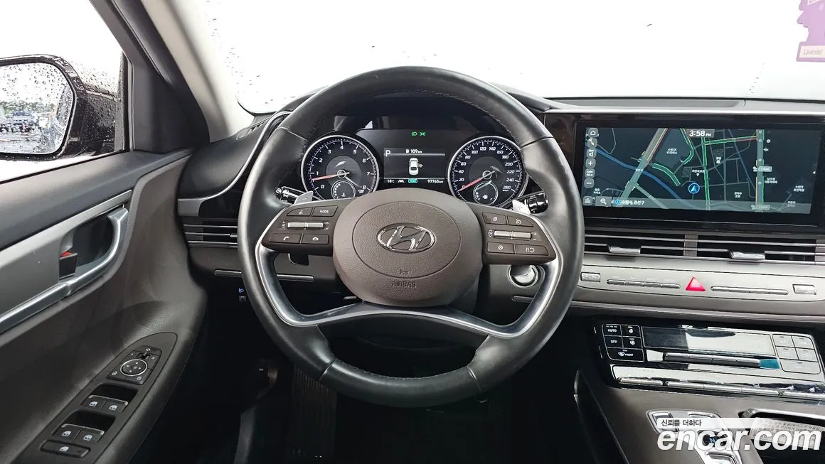 Hyundai The New Grandeur IG 2020 Черный из Кореи, фото 4