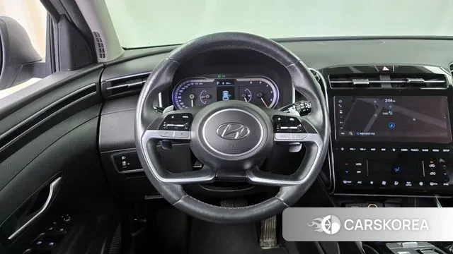 Hyundai Tucson (NX4) 2021 Серебристо-серый из Кореи, фото 4