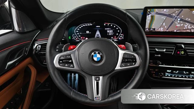 BMW M5 (F90) 2022 Черный из Кореи, фото 4