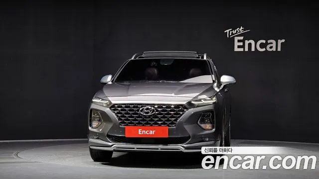 Hyundai Santa Fe TM 2018 Серый из Кореи, фото 4