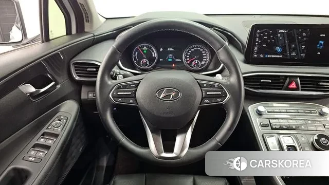 Hyundai The New Santa Fe 2023 Белый из Кореи, фото 4