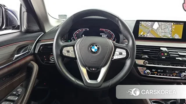 BMW 5 Series (G30) 2020 Синий из Кореи, фото 4