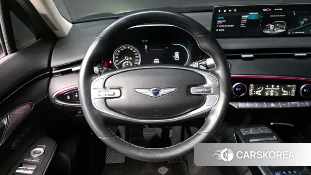 Genesis GV70 2021 Синий из Кореи, фото 4