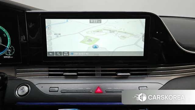 Hyundai The New Grandeur IG Hybrid 2020 Синий из Кореи, фото 4