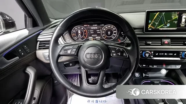 Audi A4 (B9) 2019 Черный из Кореи, фото 4