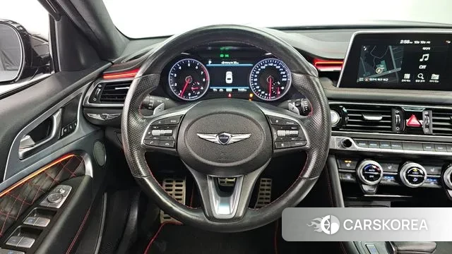 Genesis G70 2018 Черный из Кореи, фото 4