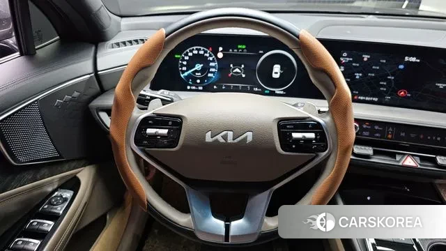 Kia K8 Hybrid 2022 Серый из Кореи, фото 4