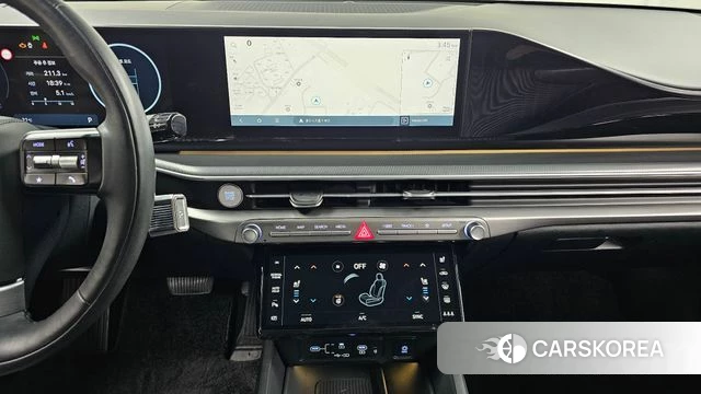 Hyundai Grandeur (GN7) 2023 Черный из Кореи, фото 4